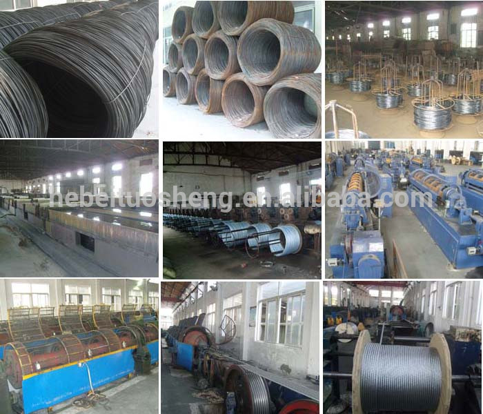 galvanized steel wire rope, galvanized aircraft cable