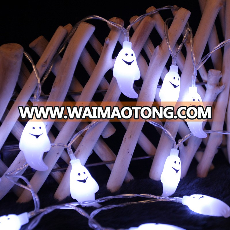 Battery Operated LED Fairy String Lights 20 Ghost Lights Halloween Christmas Decoration Lights