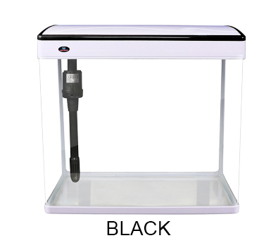 Minjiang mini  aquarium new fish tank glass  LED lamp table