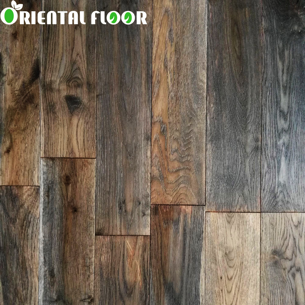 US style and 2016 new color solid oak hardwood flooring