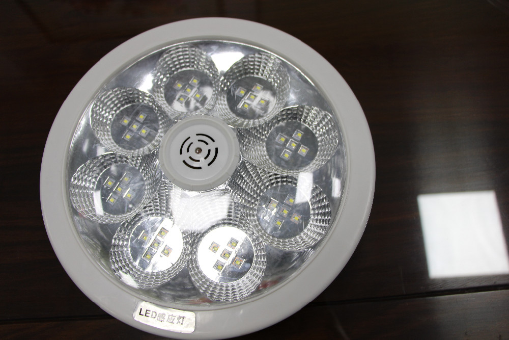 ceiling mounted D20cm round emergency led ceiling light with PIR function