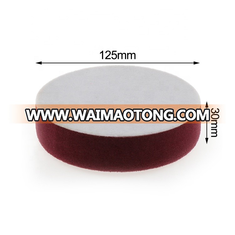 Car Body Care Products Polyurethane Polyester Sponge Waxing Buffing pads Auto foam Polishing Wheel Pad