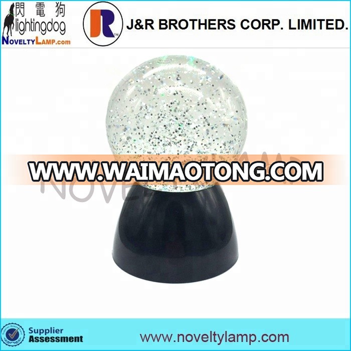 5.5"REVOLVING GLITTER WATER BALL LIGHT