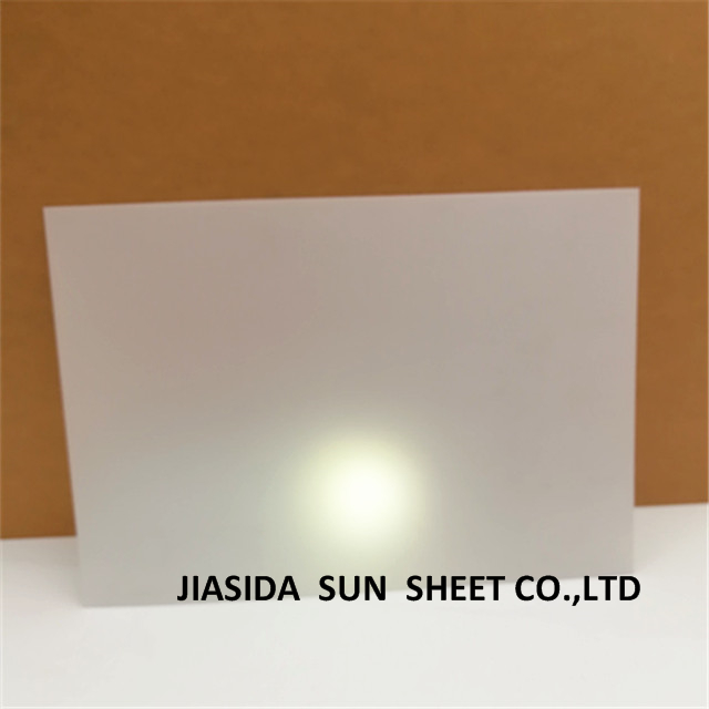 JIASIDA light diffuser polycarbonate,polycarbonate light diffusion sheet,pc light diffuser sheet