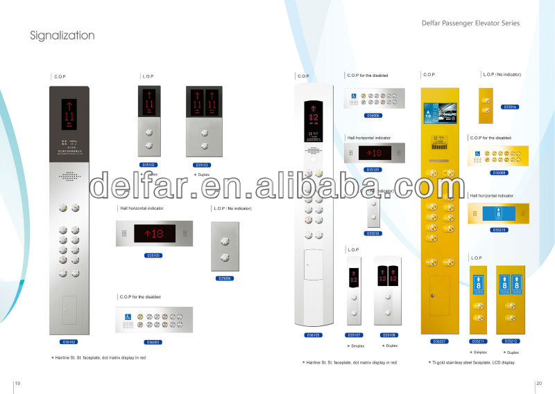 Machine Room-Less Freight Elevator/Cargo Lift