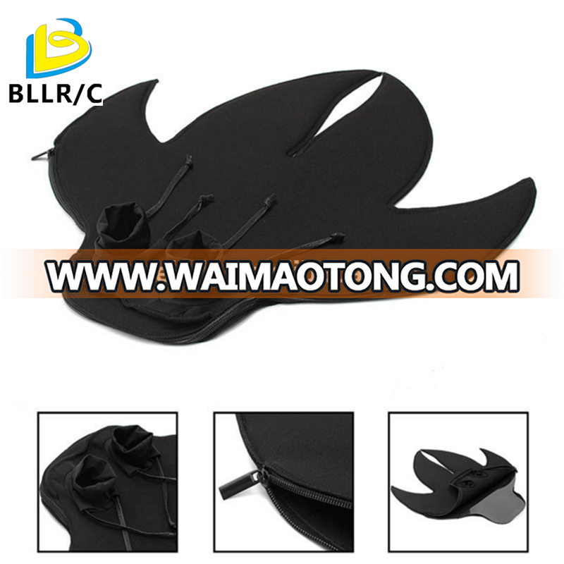 New Arrival Black Adult /Kids Size Mermaid Swimming Flippers 1.8mm Thick PC Swimming Fins Equipment