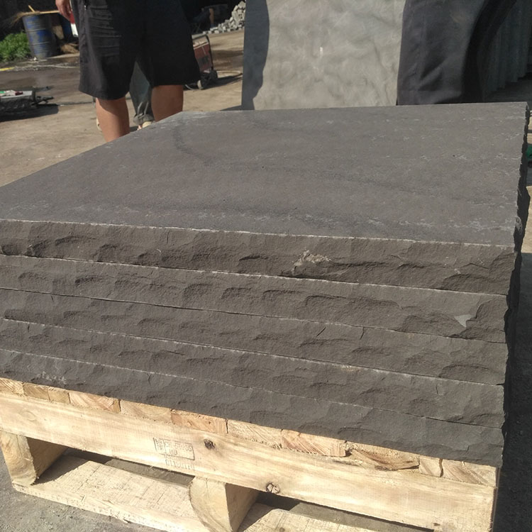 Cheap Natural Black Sandstone Slab For Paving