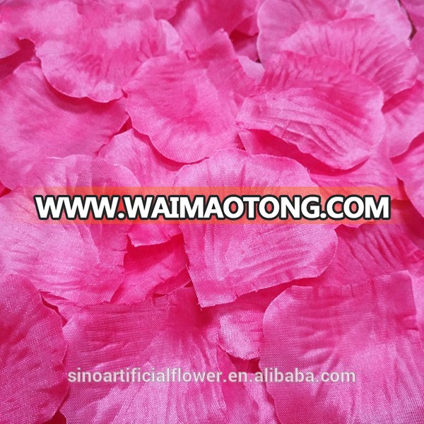 Wholesale cheap artificial flowers silk rose petals for valentines day