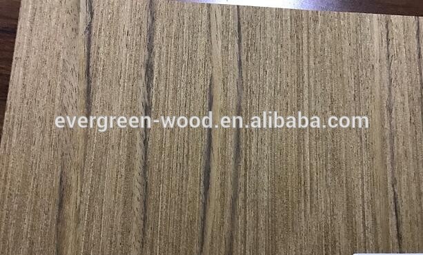 Teak recon veneer for decorative furniture sliced thin engineered veneer for plywood