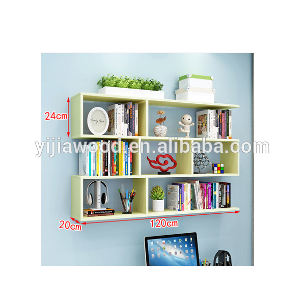 wood wall mounted shelf set for kitchen new design wholesale