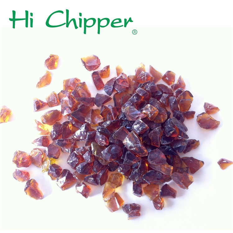 Opaque colorful colored crushed glass products for sale