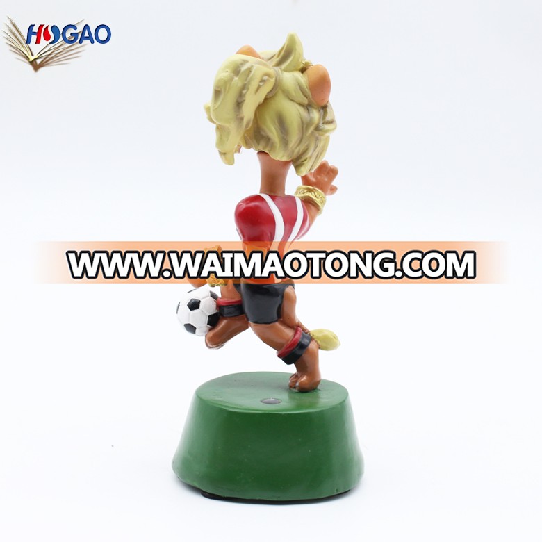 Resin Material and Bobble Head Product Type Polyresin Bobble Head Toy Collectible