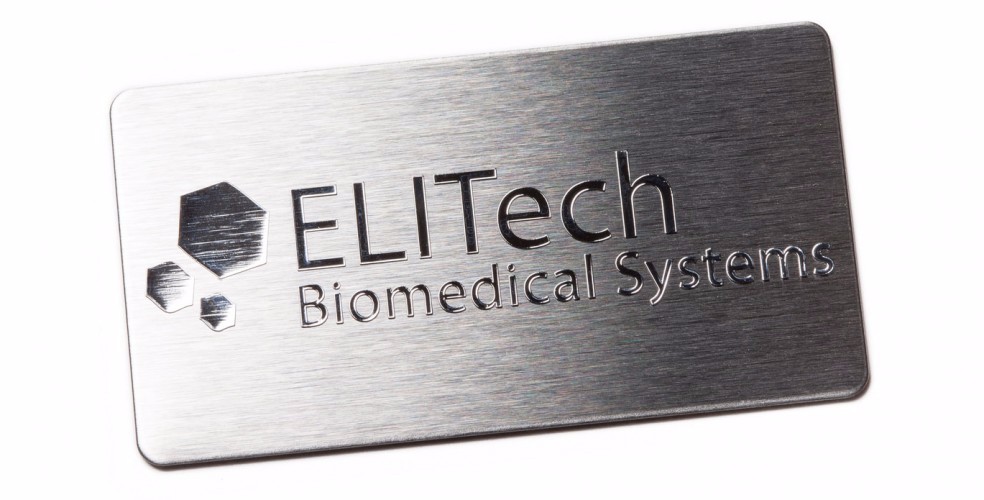 Custom Highly Quality etched steel nameplate