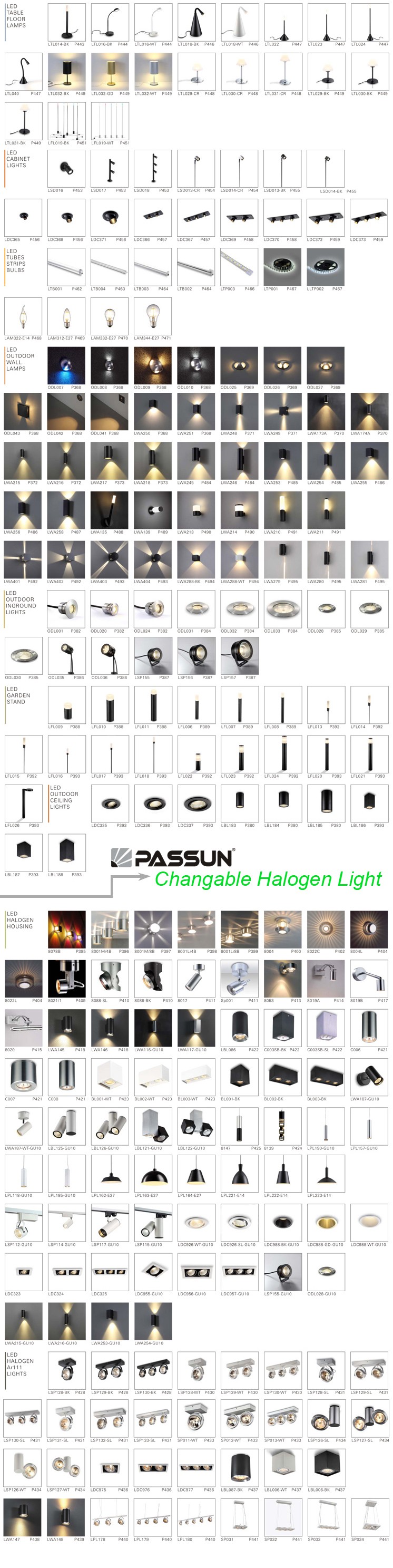 GU 10 outdoor light design architectural acrylic wall lamp housing