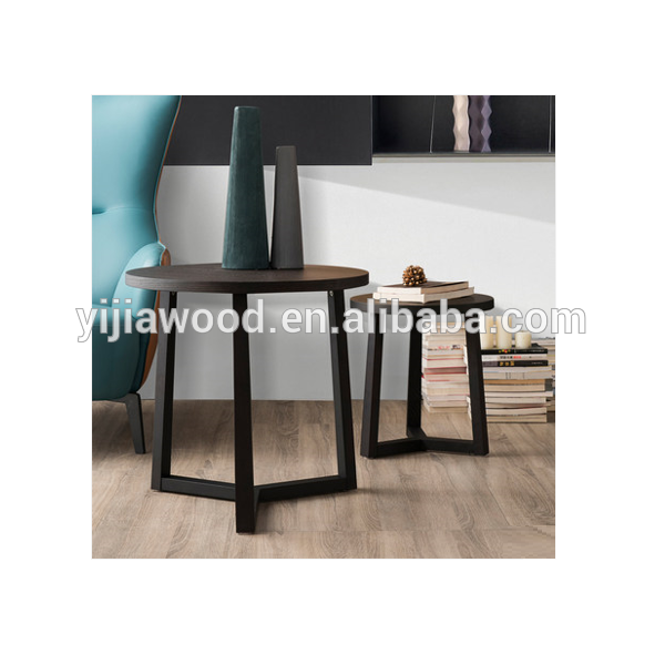 side table specification customized black color storage used