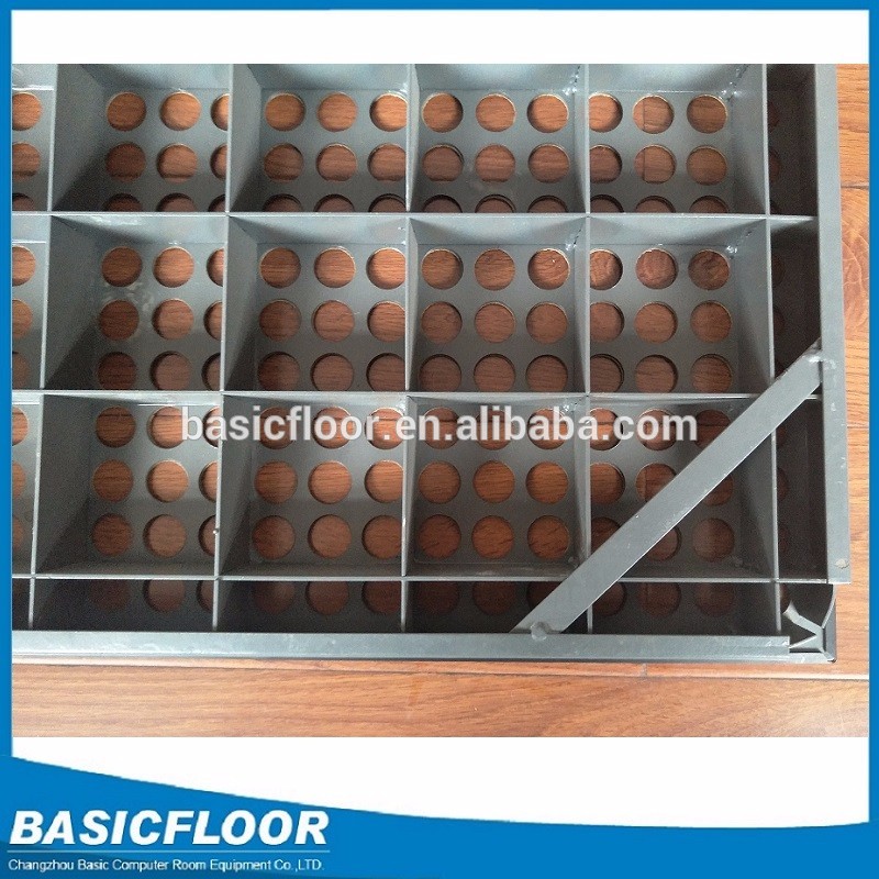 Factory supply anti-static flooring  rate steel perforated raised floor