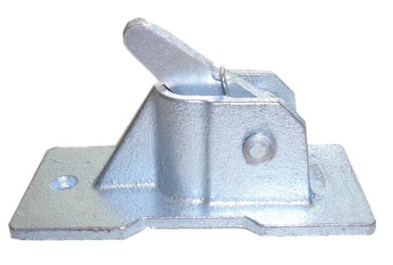 Galvanized casted iron formwork panel clamp lock