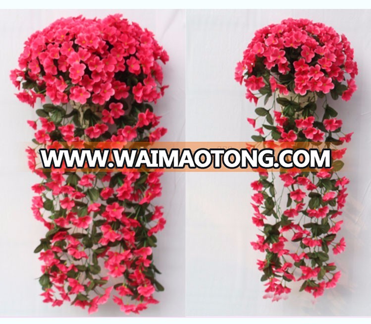 Fake vines home wedding decoration artificial violet vines