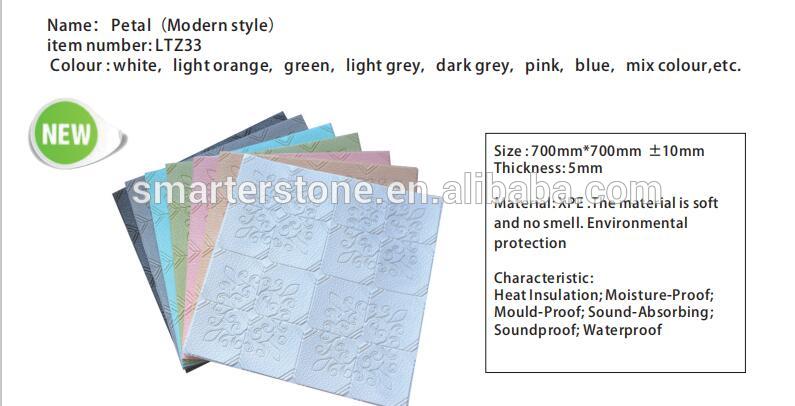 3D Foam Wall Paper Chinese Style Wall Coating