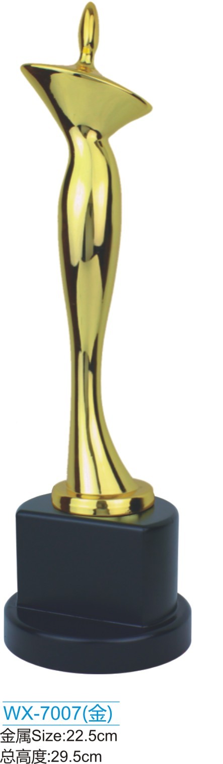 [Factory Direct Sales] Metal Oscar Trophy dancing girls