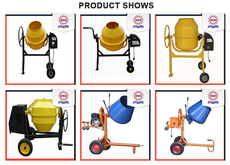 Chinese Wholesale Industrial Portable Mortar Concrete Cement Mixer