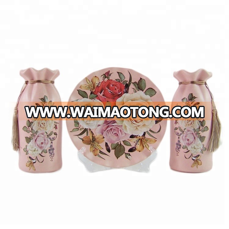 Good quality decorative custom ceramic porcelain vases wholesale