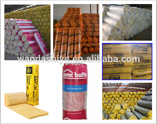 High r value aluminum ceiling bubble foil glass wool insulation