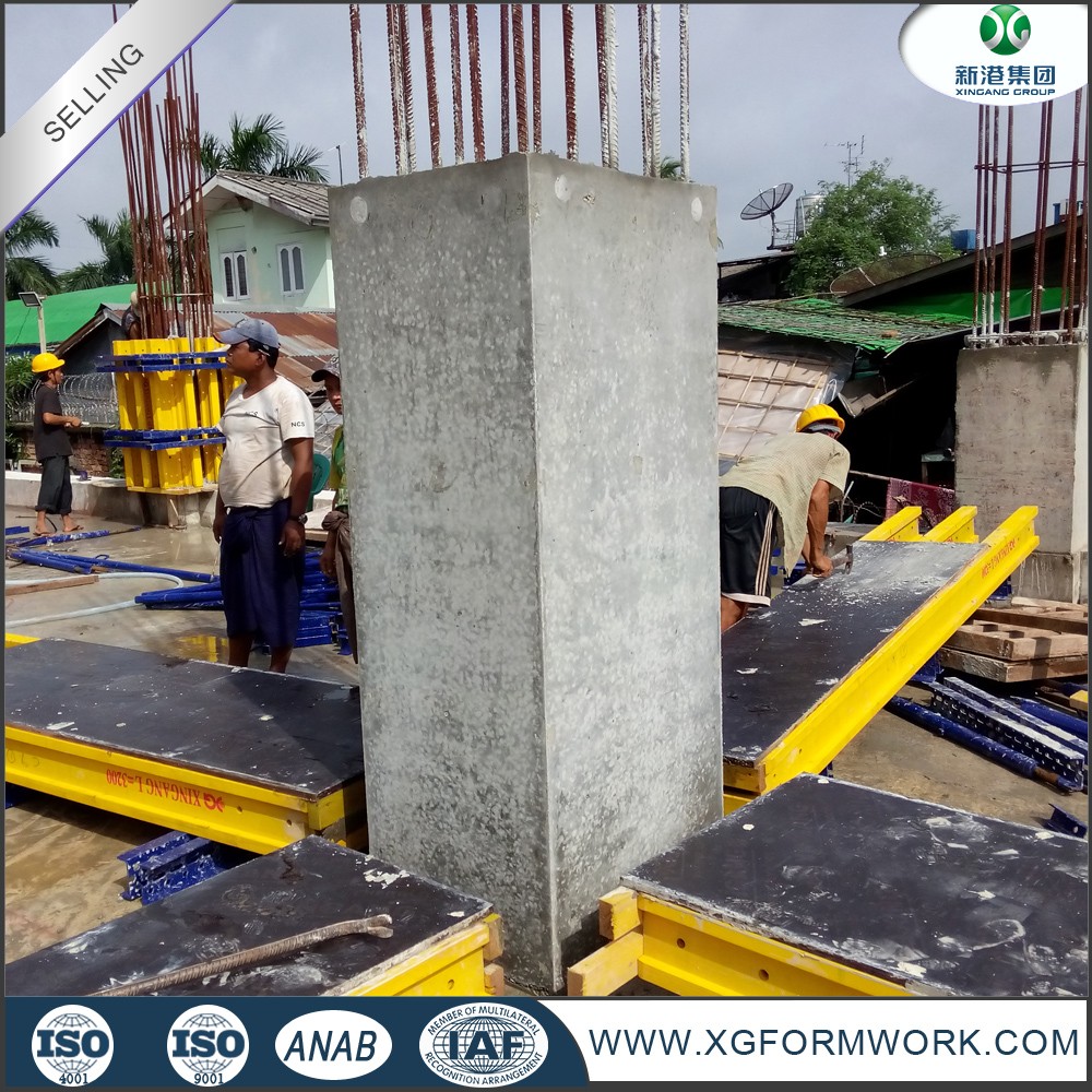 H beam Adjustable Column oncrete Steel Formwork