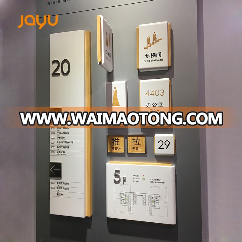 Attractive and special design ceramics material mould made restaurant name door sign plates