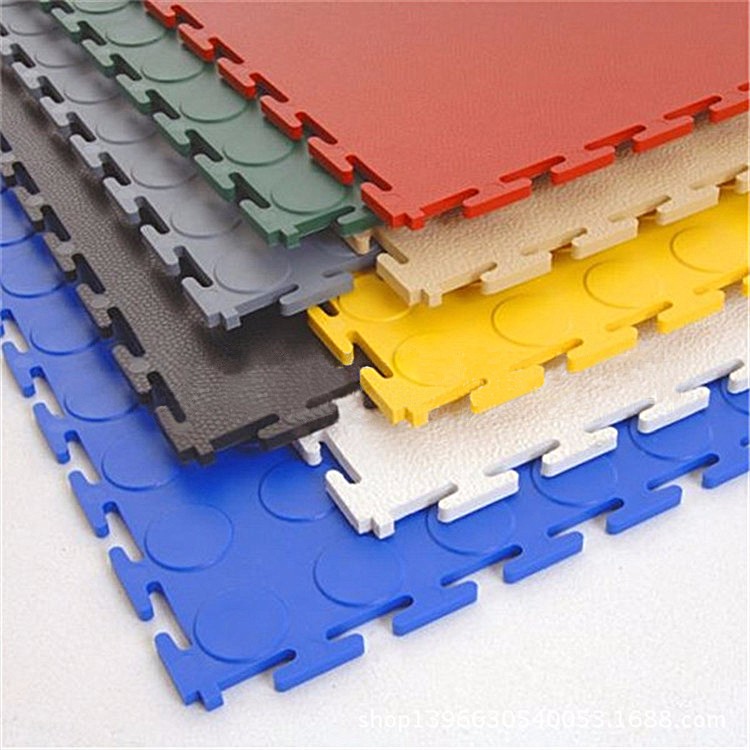 durable parking hot sell pvc garage interlocking click plastic flooring tile