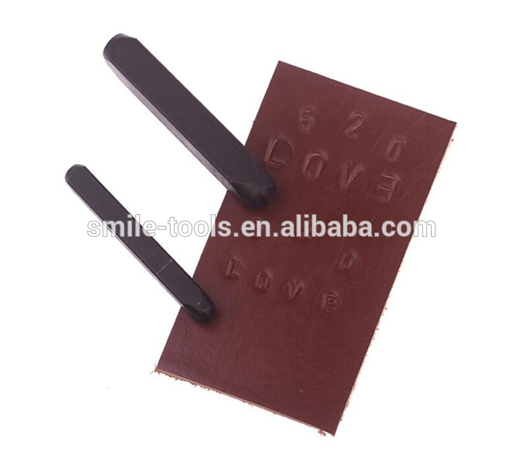 36 pcs Diy Stamp Punch Letter and Number Set for Jewelry