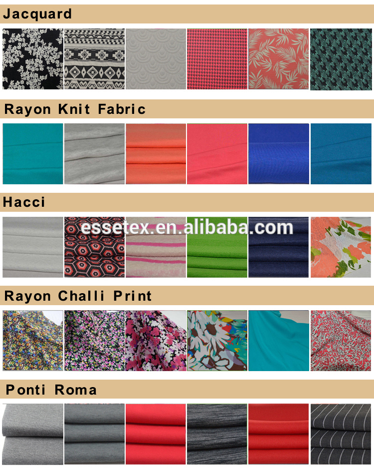 Good offer scuba polyester fabric cloth