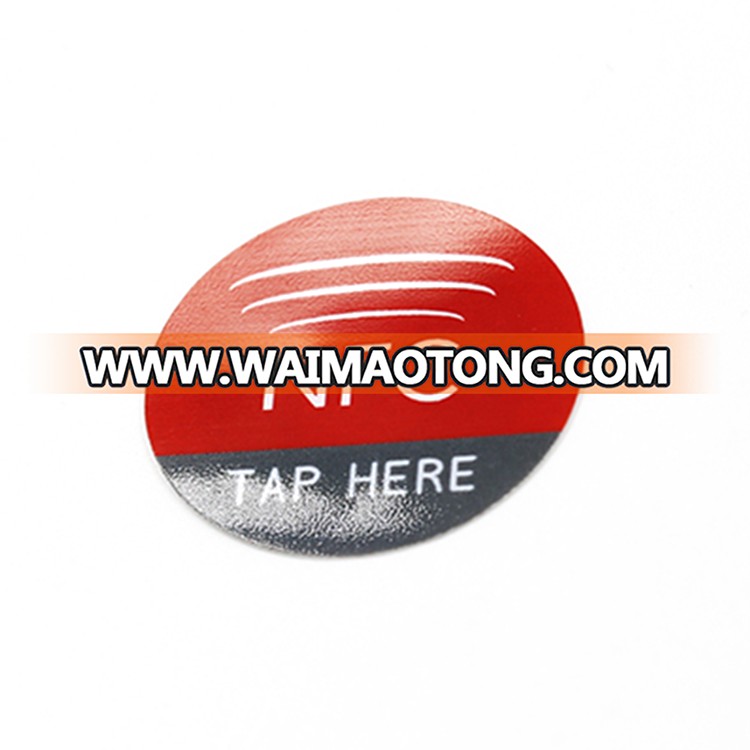 Customized Waterproof PET RFID NFC Tag / Label / Sticker