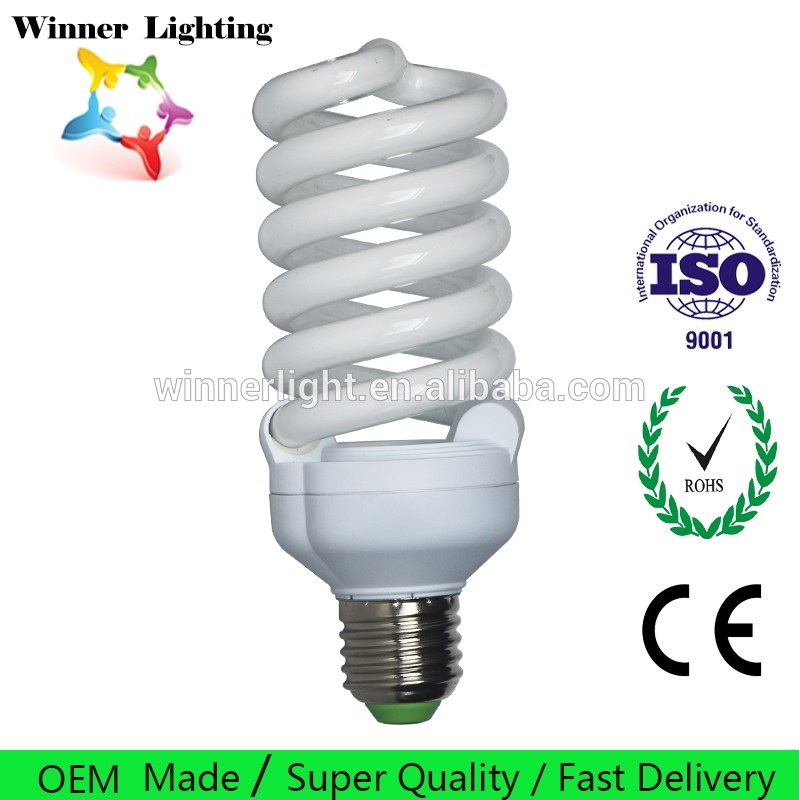 CFL Light Energy Saving Bulbs Full Spiral E27 25w 30w 35w 40w 45w Fluorescent Lighting Lamps