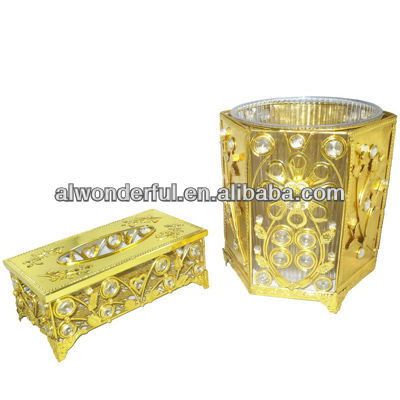 2016 decorative hotel metal trash can L890