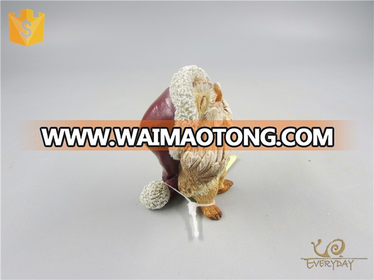 Imported Handmade Owl Resin Figurine China Personalized Christmas Ornaments