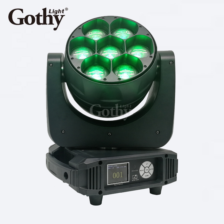 Gothylight GT301-740 Led Zoom Beam Wash 7x40w moving head