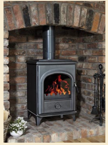 China Supplier Fireplace HiFlame Large Output Wood Burning Stove AL910