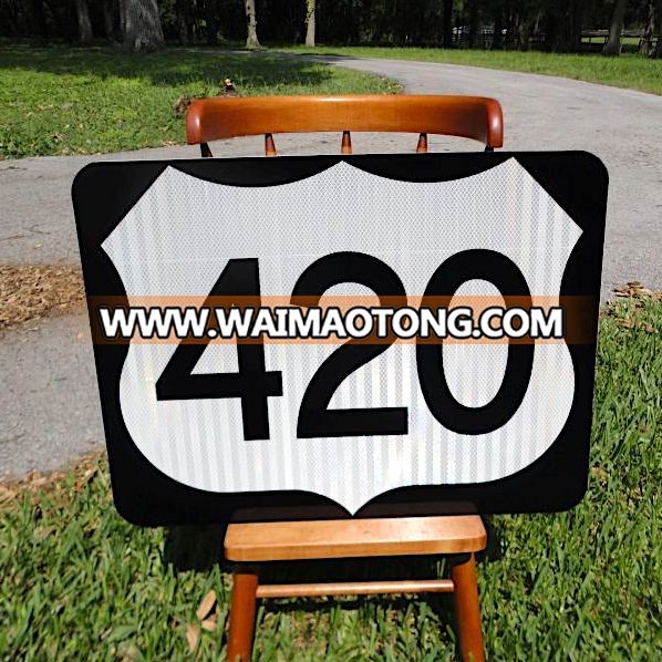 Cangnan Traffic Reflective Letters And Numbers wall Street Sign Image