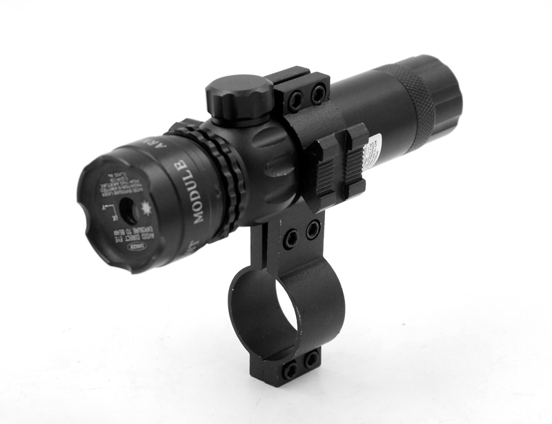 Outdoor Mount Green/Red Dot Laser Sight Rifle Gun Scope & Rail & Barrel Mount Cap Pressure Switch 5mw for Gun Hunting