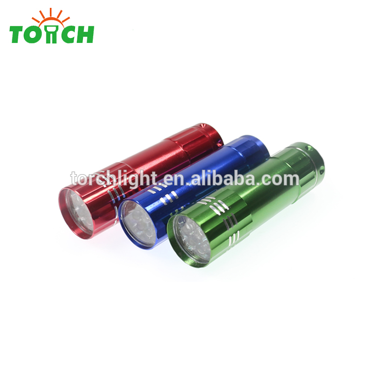 wholesale colorful Torch Led flashlight  for Promotion