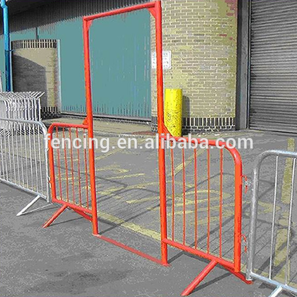 Anping factory Metal Pedestrian Facility Fence For Works