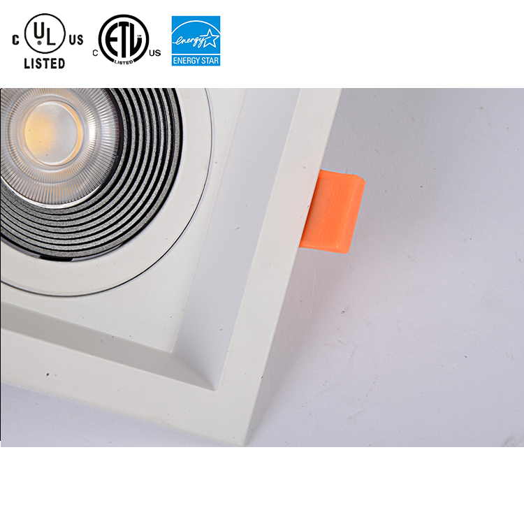 Multiple choice 15w 2500k 3000k 4000k 6000k led embedded downlight