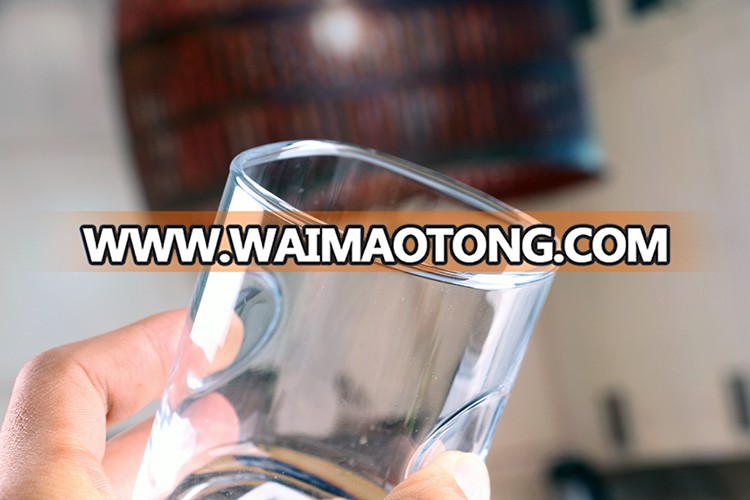 Thick bottom shot whisky glass set