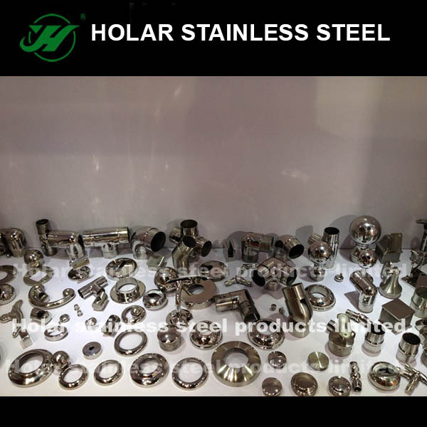 stainless steel railing parts, balcony railing parts