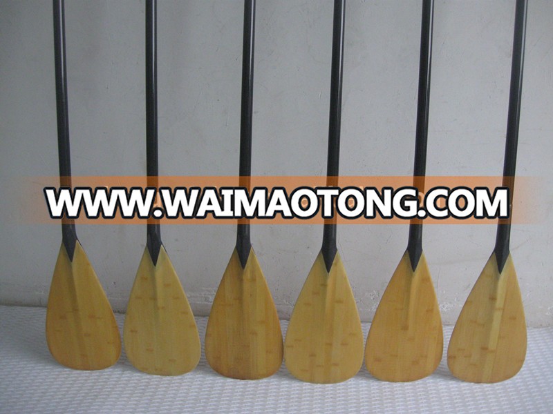 three pieces carbon fiber paddle for inflatable board