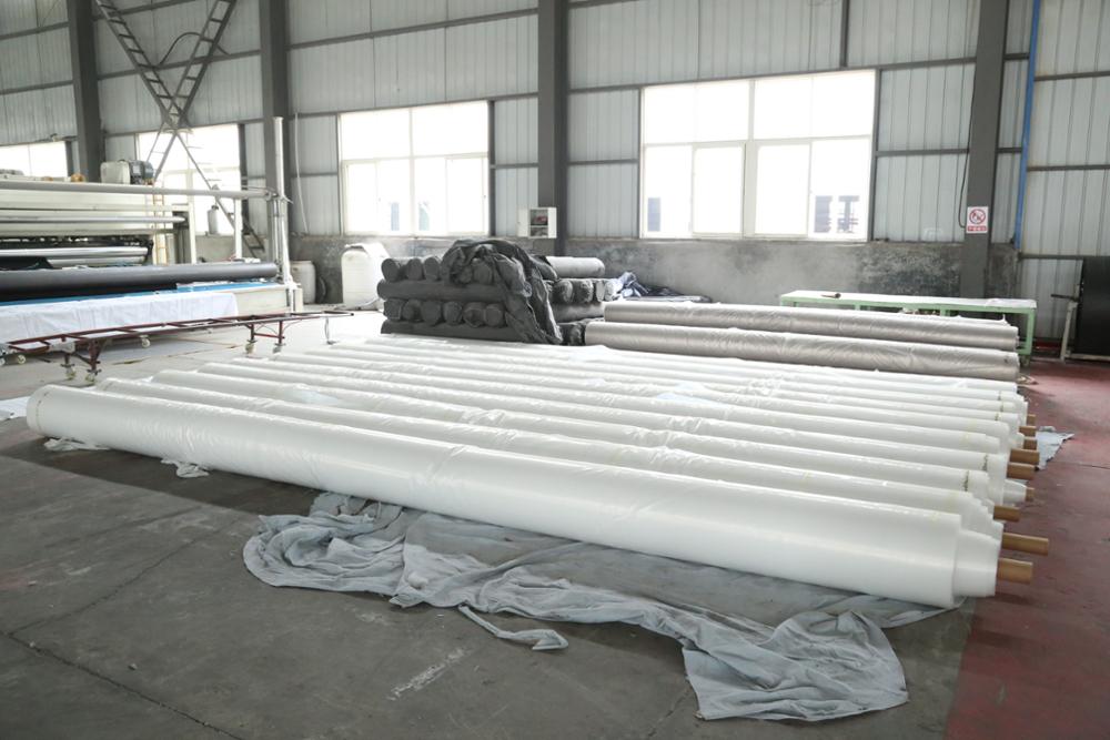 Factory supply compound geotextile coated with geomembrane