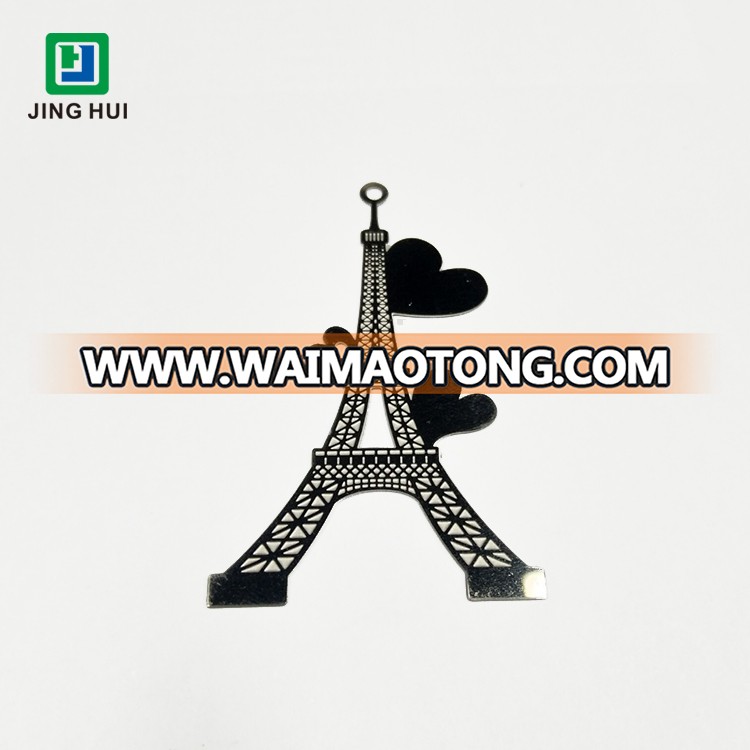 Mini Metal Etched Eiffel Tower Decoration