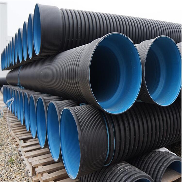 2017 New design good quality plastic corrugated pipe