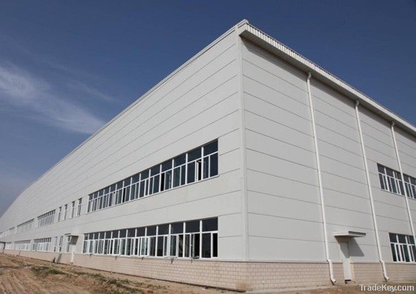 Durable Custom Steel Built Fabricated Sectional Structures Buildings Prefabricated Steel Frame Fabricated Warehouses